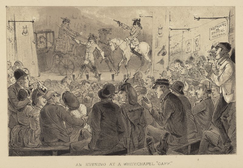 En aften på en Whitechapel Gaff af Alfred Concanen