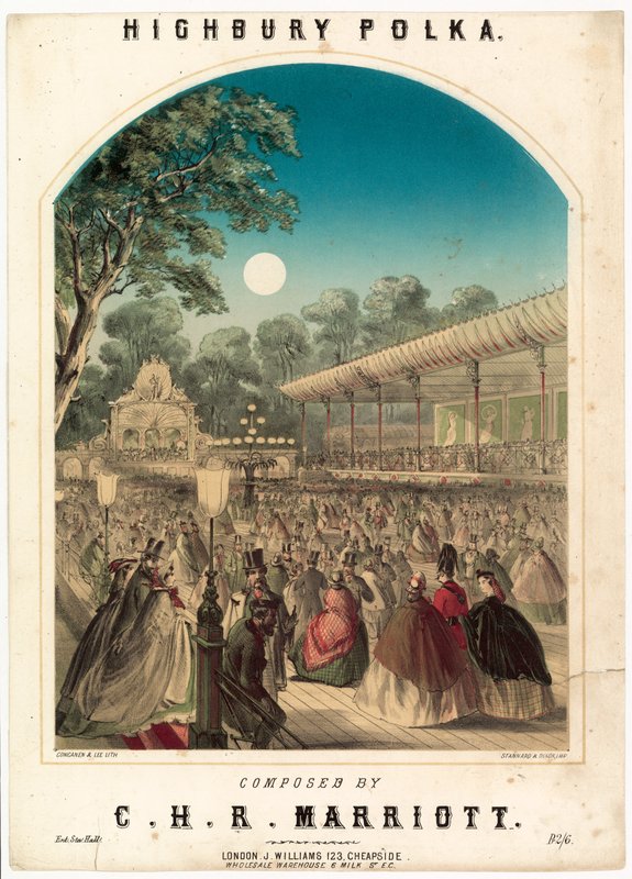 Highbury Polka af Alfred Concanen