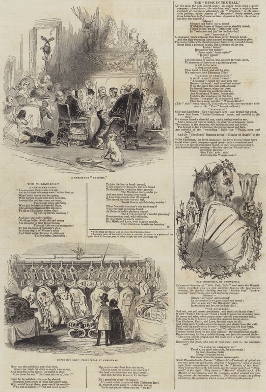 Julescener af Alfred Crowquill