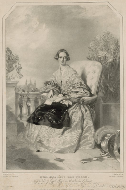 Dronning Victoria af Alfred Edward Chalon