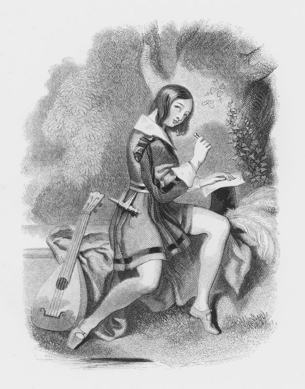 Shakespeare, af Alfred Edward Chalon