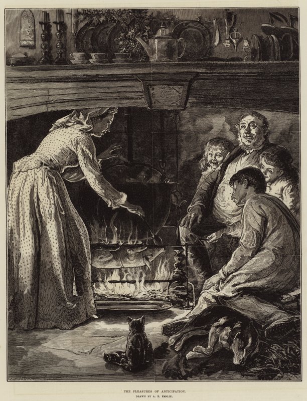 Forventningens glæder af Alfred Edward Emslie