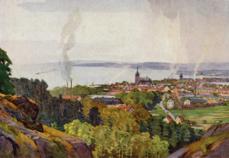 Jonkoping af Alfred Heaton Cooper