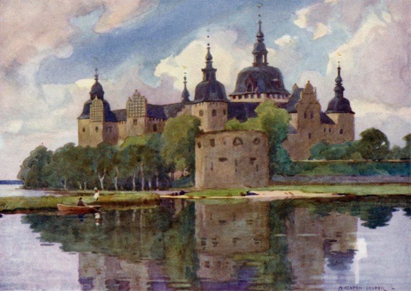 Kalmar Slot af Alfred Heaton Cooper