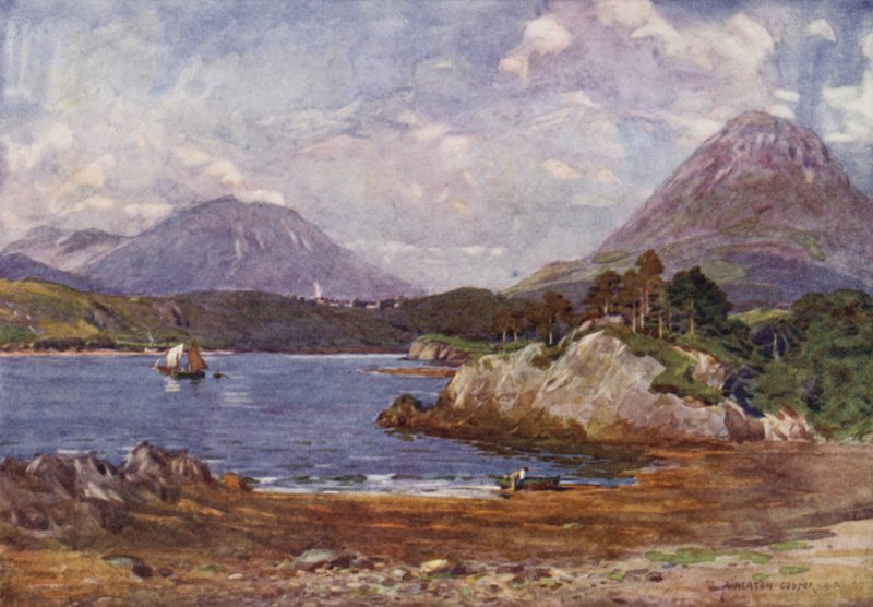 Letterfrack, Connemara af Alfred Heaton Cooper