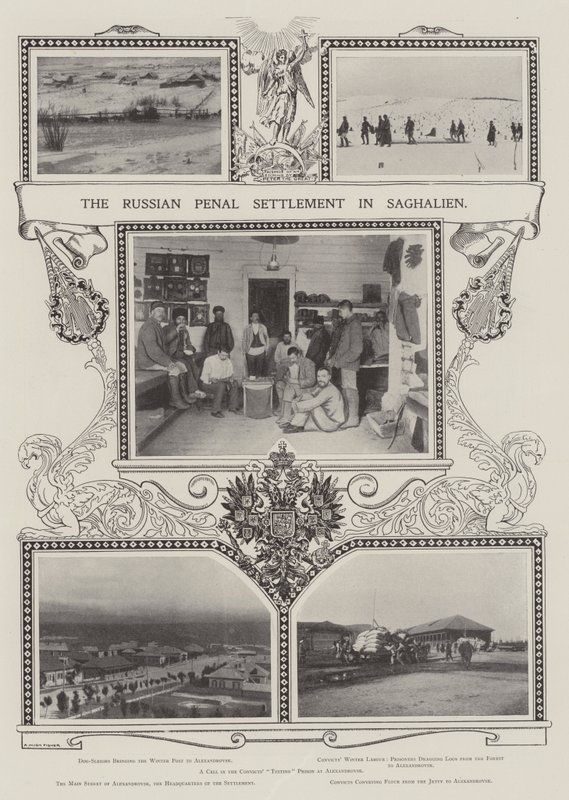 Den russiske straffebolig i Saghalien af Alfred Hugh Fisher