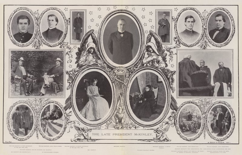 Den afdøde præsident McKinley af Alfred Hugh Fisher