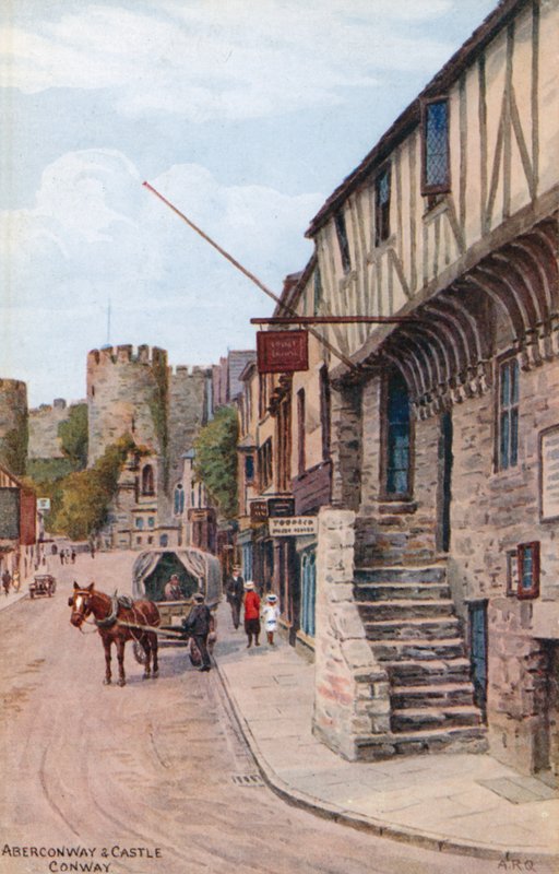 Aberconway og Castle, Conway af Alfred Robert Quinton