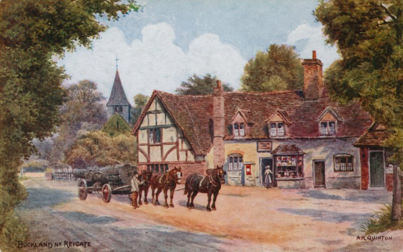 Buckland nær Reigate af Alfred Robert Quinton