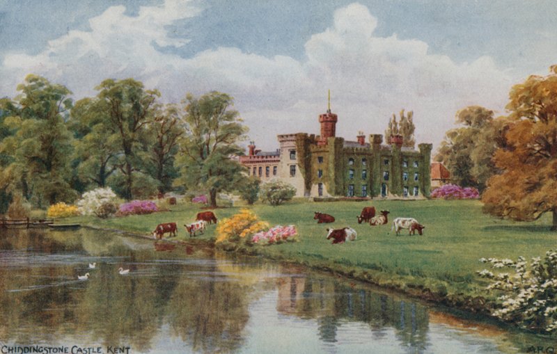Chiddingstone Castle, Kent af Alfred Robert Quinton