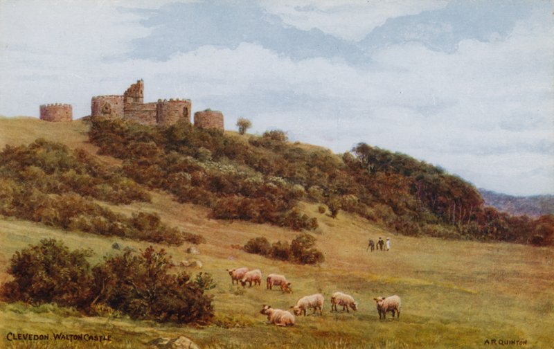 Clevedon, Walton Castle af Alfred Robert Quinton