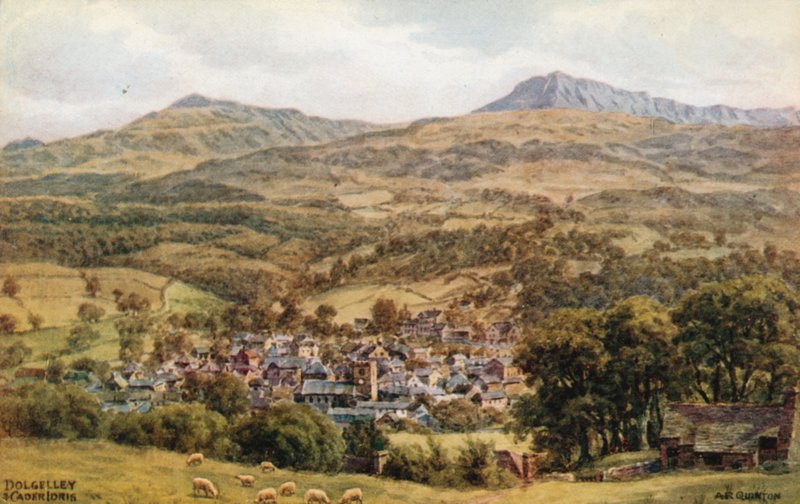 Dolgelley og Cader Idris af Alfred Robert Quinton