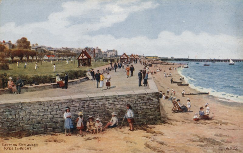 Eastern Esplanade, Ryde, I of Wight af Alfred Robert Quinton