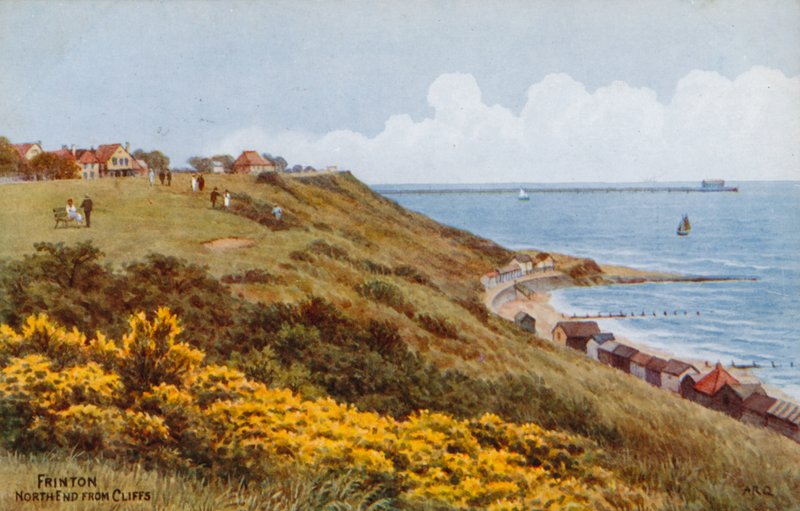 Frinton, North End fra Cliffs af Alfred Robert Quinton