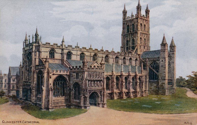 Gloucester katedral af Alfred Robert Quinton
