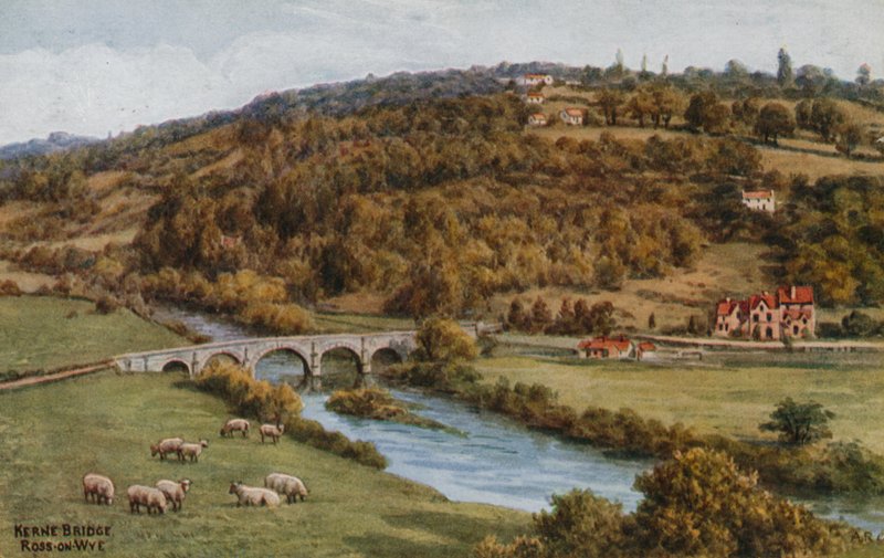 Kerne Bridge, Ross-on-Wye af Alfred Robert Quinton
