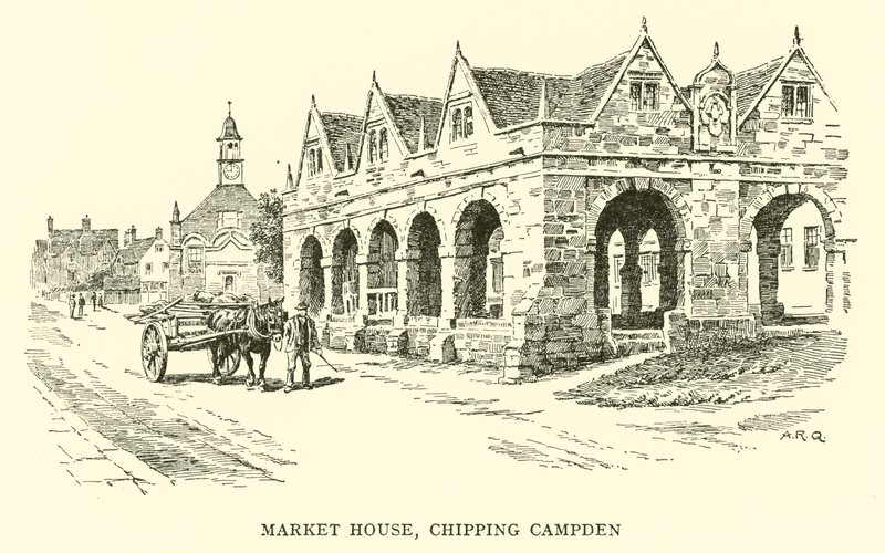 Market House, Chipping Campden af Alfred Robert Quinton