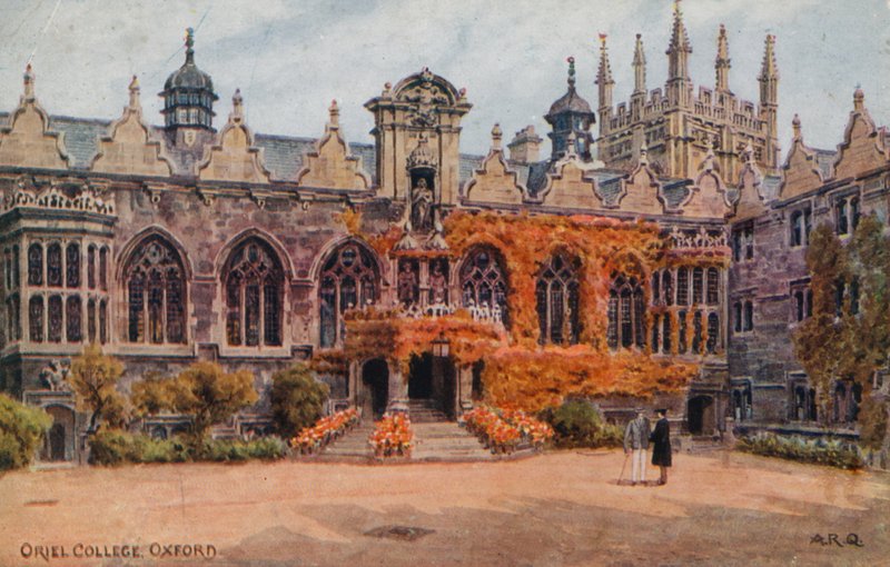 Oriel College, Oxford af Alfred Robert Quinton
