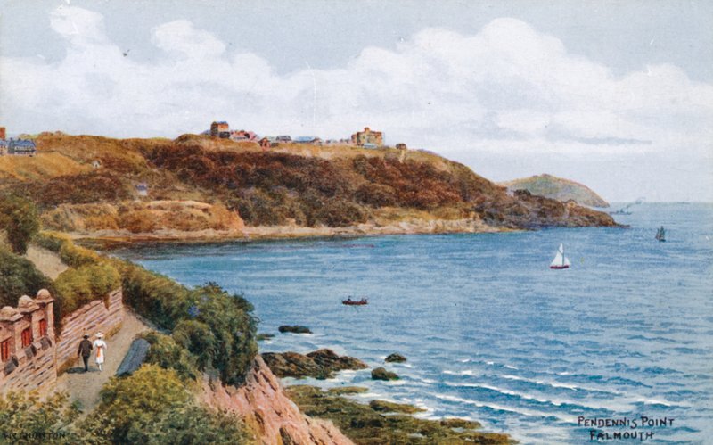 Pendennis Point, Falmouth af Alfred Robert Quinton