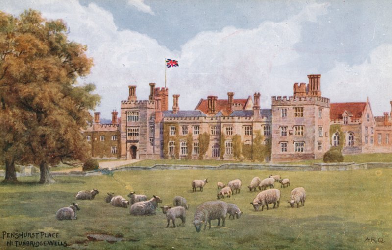 Penshurst Place, nær Tunbridge Wells af Alfred Robert Quinton