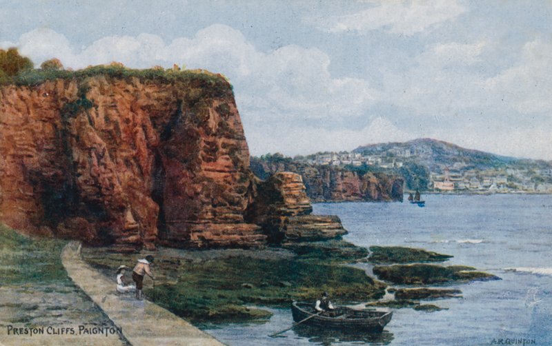 Preston Cliffs, Paignton af Alfred Robert Quinton