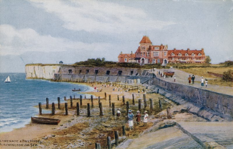 Promenade and Bay Hotel, Birchington-on-Sea af Alfred Robert Quinton
