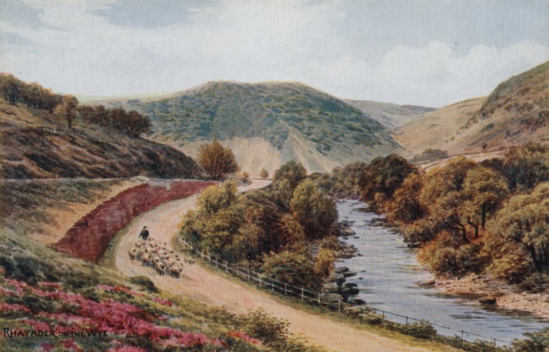 Rhayader på Wye af Alfred Robert Quinton