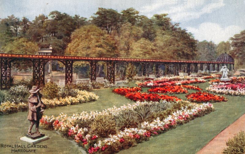 Royal Hall Gardens, Harrogate af Alfred Robert Quinton