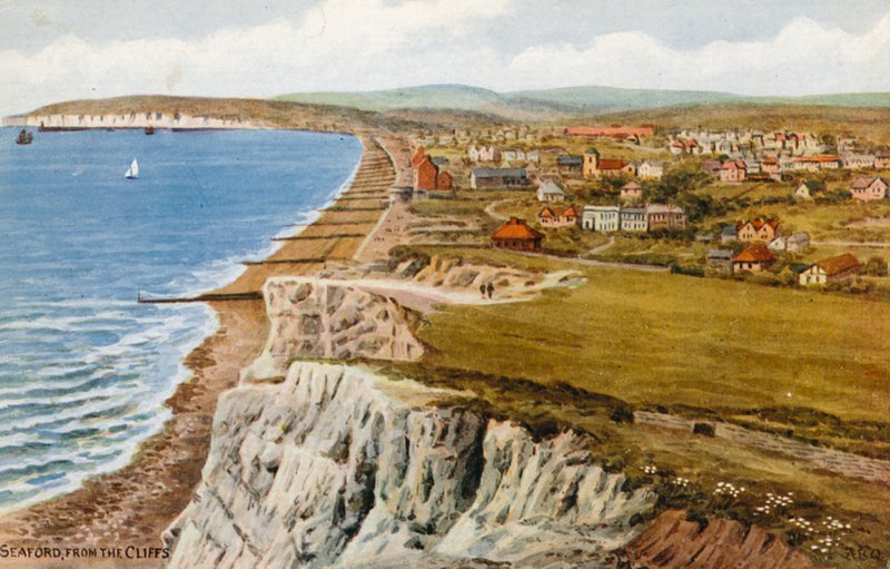 Seaford, fra klipperne af Alfred Robert Quinton