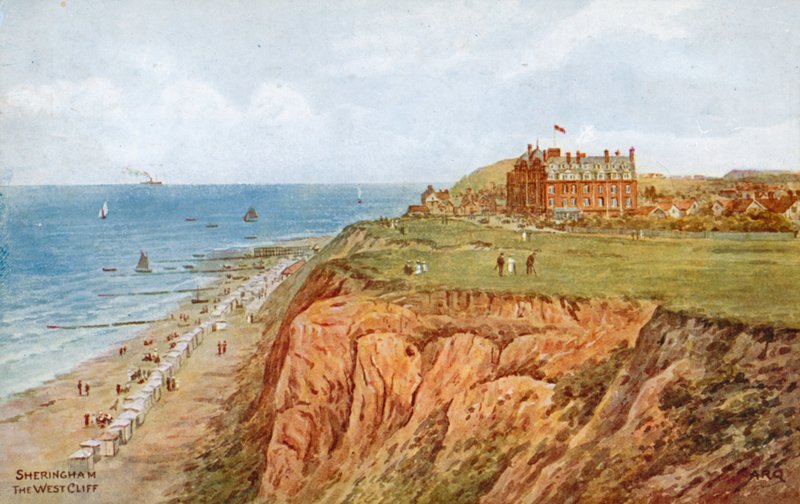Sheringham, The West Cliff af Alfred Robert Quinton