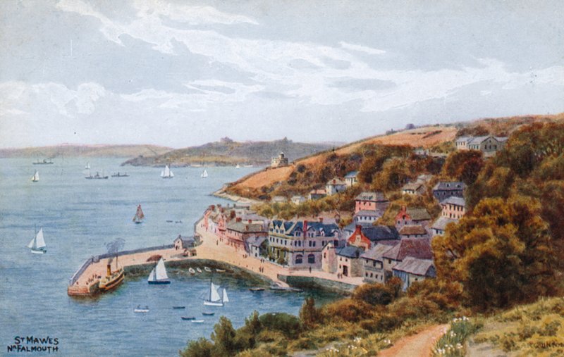 St Mawes, Nr. Falmouth af Alfred Robert Quinton