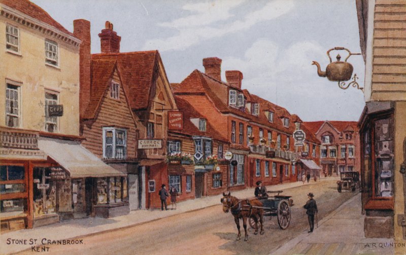 Stone St Cranbrook, Kent af Alfred Robert Quinton
