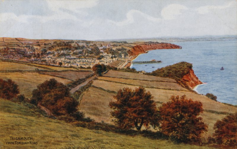 Teignmouth, fra Torquay Road af Alfred Robert Quinton