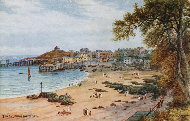 Tenby af Alfred Robert Quinton