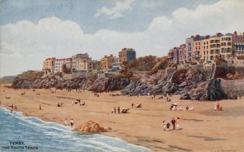Tenby, The South Sands af Alfred Robert Quinton