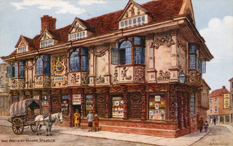 Det gamle hus, Ipswich af Alfred Robert Quinton