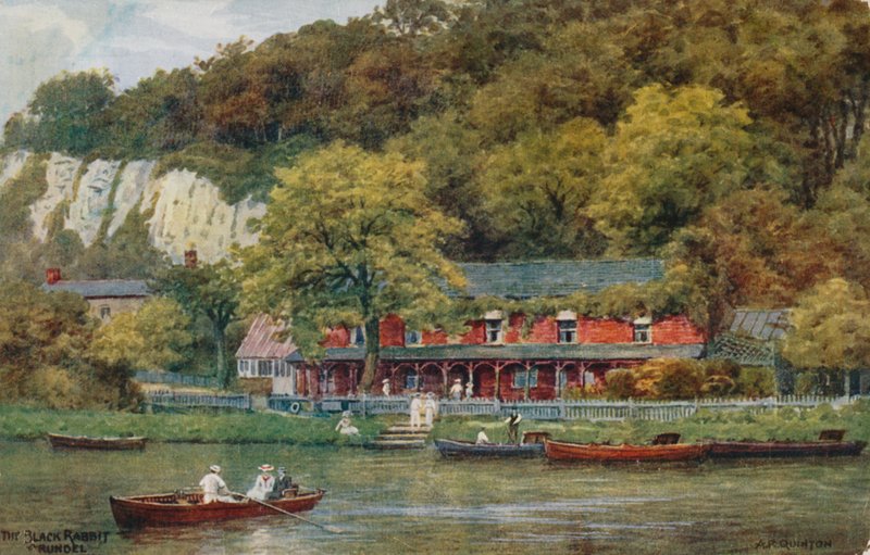 Den sorte kanin, Arundel af Alfred Robert Quinton