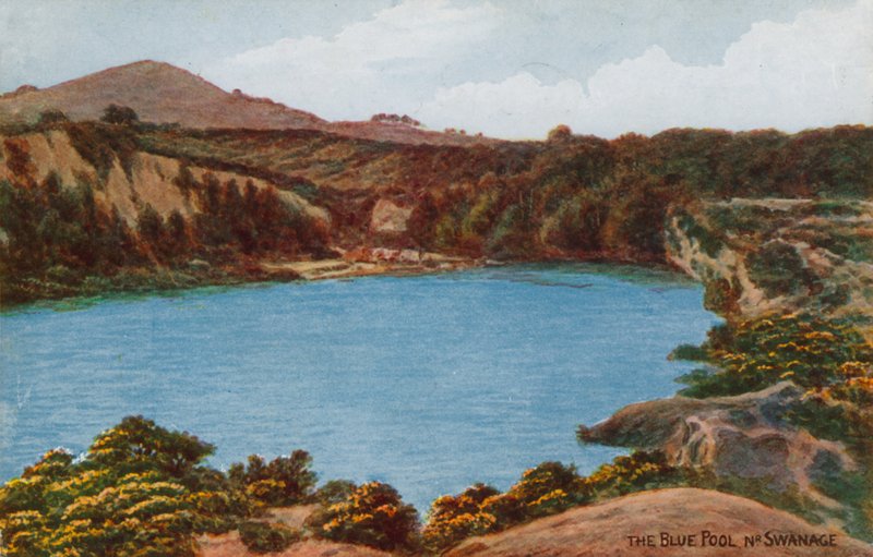 Den Blå Pool, Nr Swanage af Alfred Robert Quinton