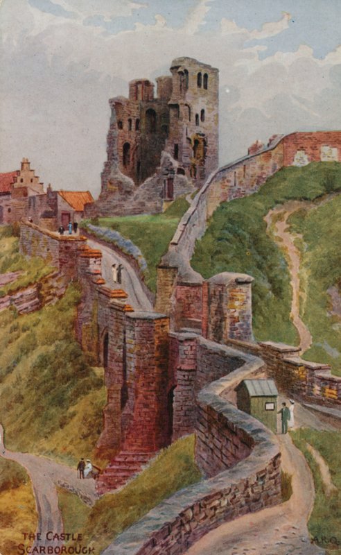 Slottet, Scarborough af Alfred Robert Quinton