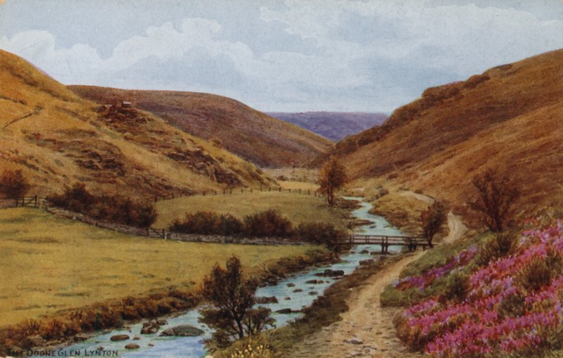 The Doone Glen, Lynton af Alfred Robert Quinton