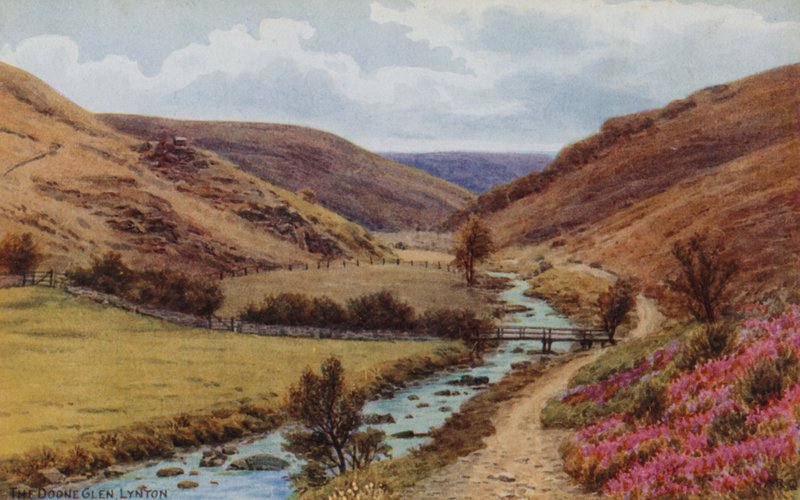 The Doone Glen, Lynton af Alfred Robert Quinton
