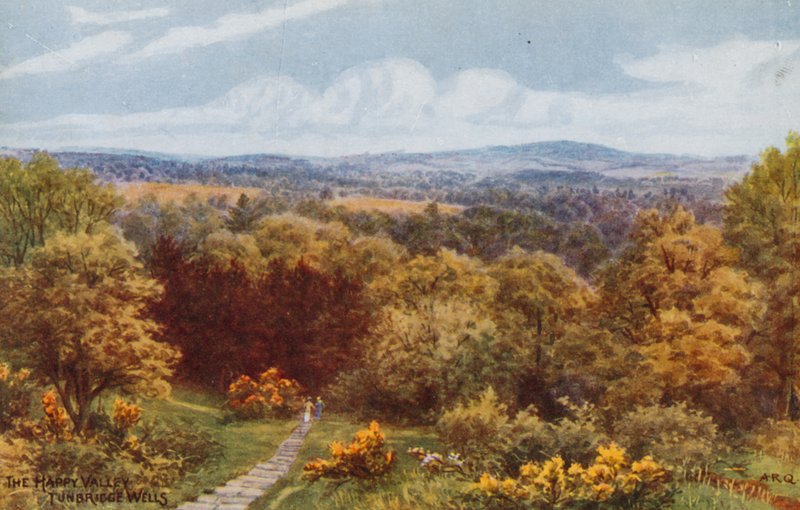 The Happy Valley, Tunbridge Wells af Alfred Robert Quinton