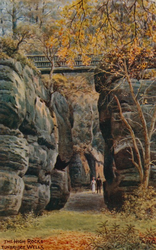 The High Rocks, Tunbridge Wells af Alfred Robert Quinton