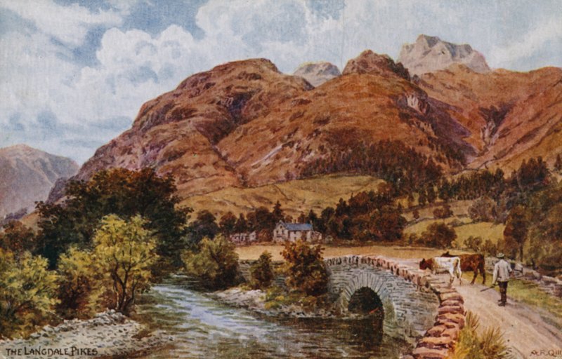 Langdale Pikes af Alfred Robert Quinton