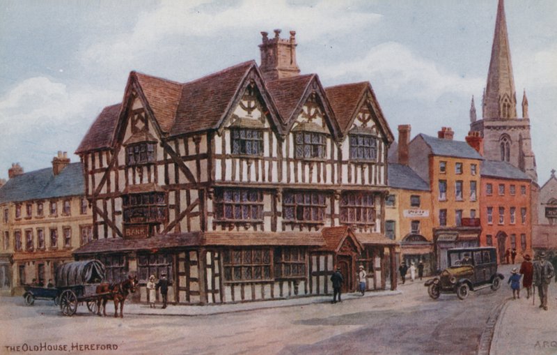 Det gamle hus, Hereford af Alfred Robert Quinton