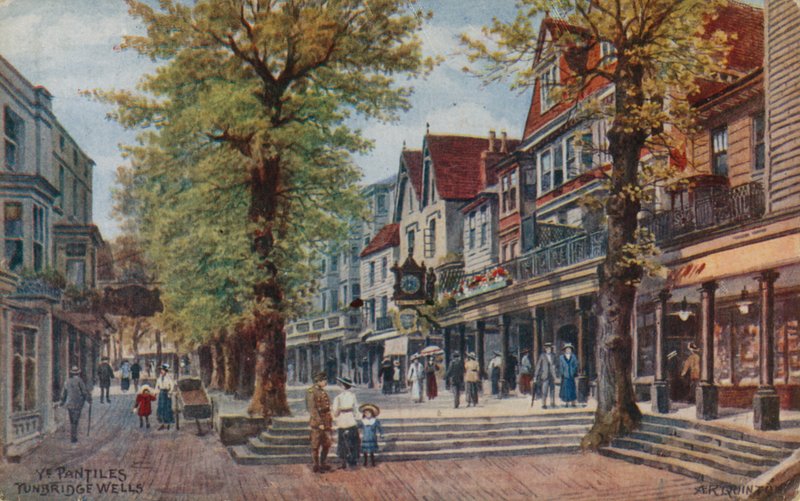 Pantiles, Tunbridge Wells af Alfred Robert Quinton