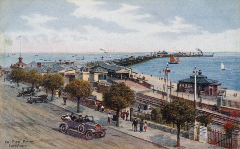 The Pier, Ryde, I of Wight af Alfred Robert Quinton