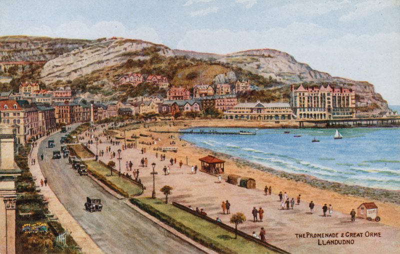 The Promenade og Great Orme, Llandudno af Alfred Robert Quinton