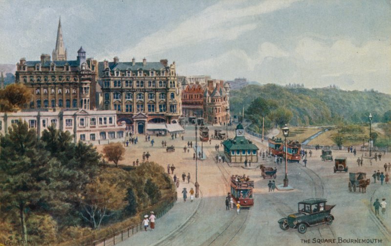 The Square, Bournemouth af Alfred Robert Quinton