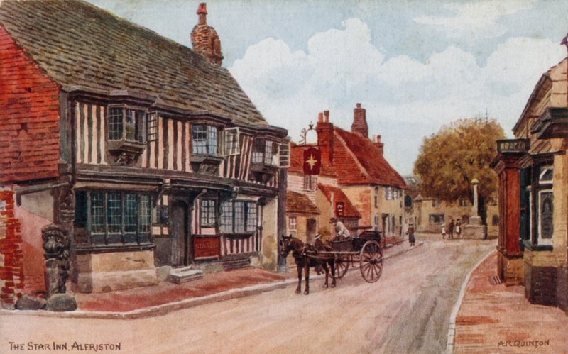 The Star Inn, Alfriston af Alfred Robert Quinton